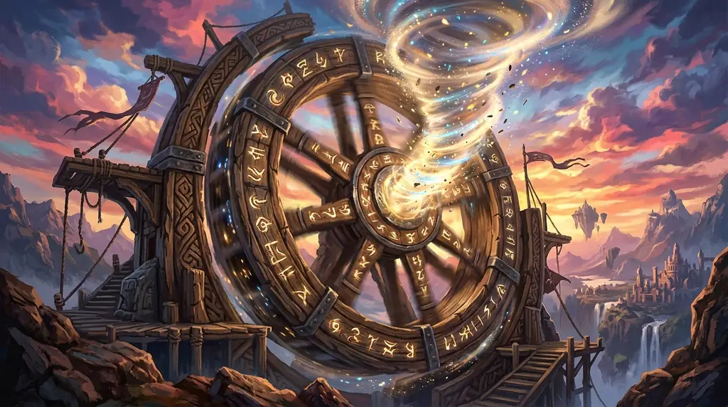 Cyclone Spin Wheel